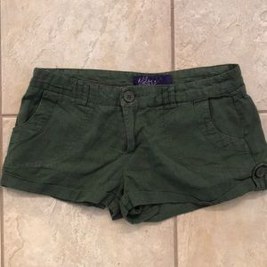 Olive Green Shorts